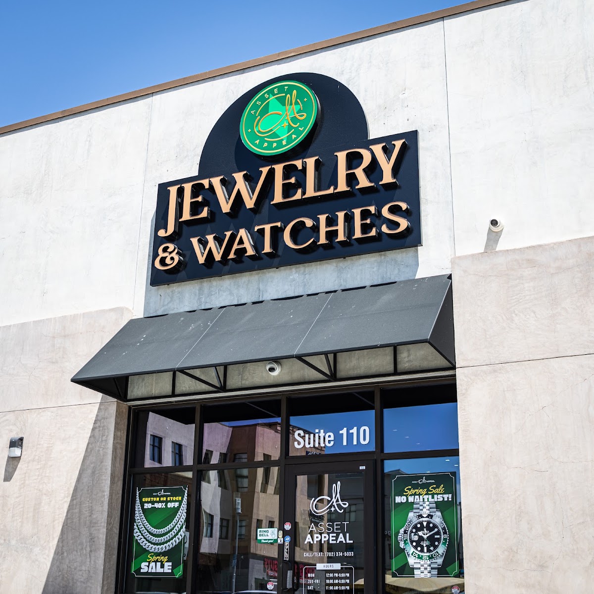 Asset Appeal Jewelry & Watch Store, Rolex specialist in Las Vegas