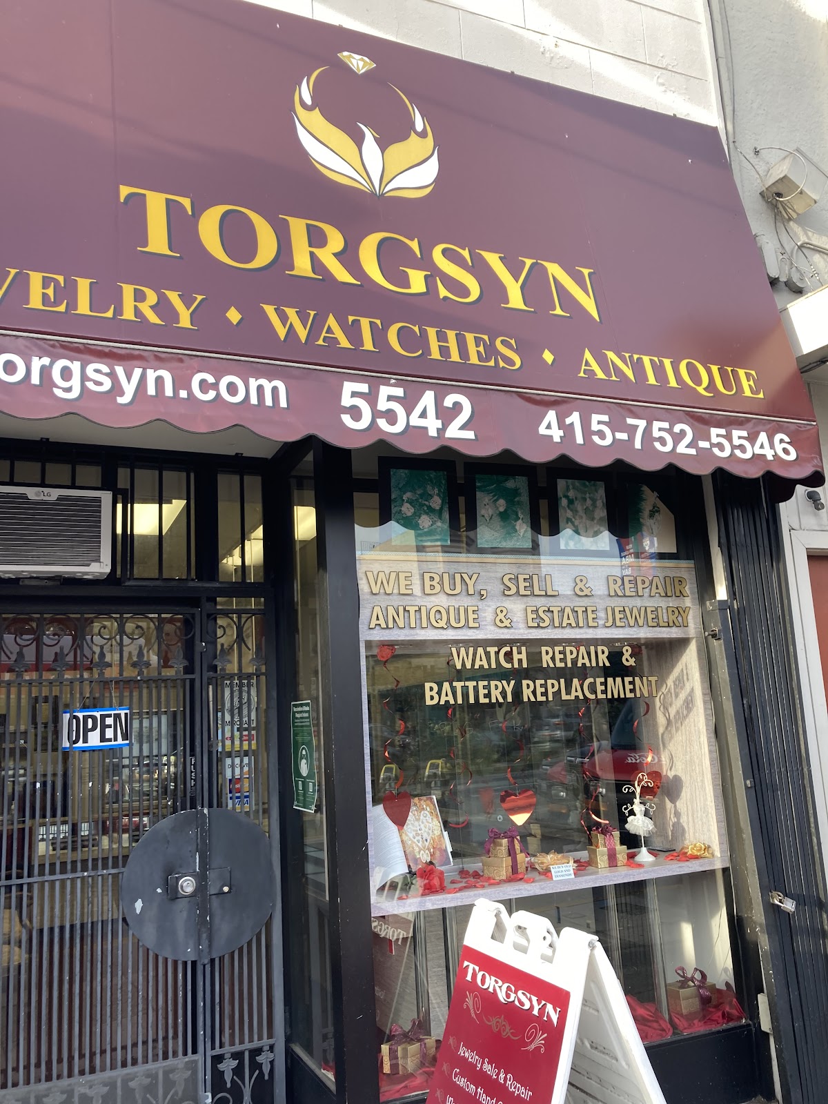 Torgsyn Antique & Estate Jewelry, Vintage (all brands) specialist in San Francisco